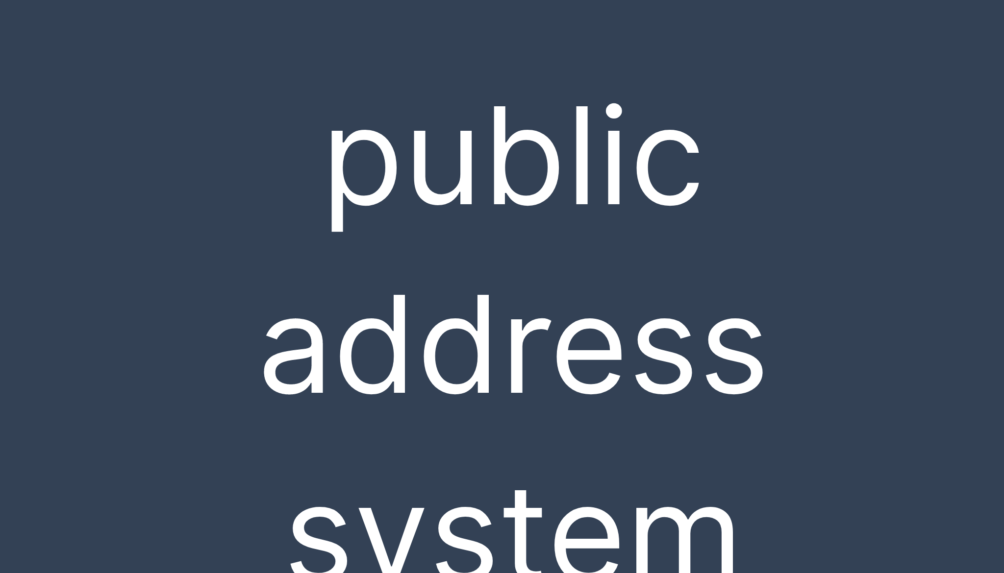 public-address-system-meaning-of-public-address-system-definition